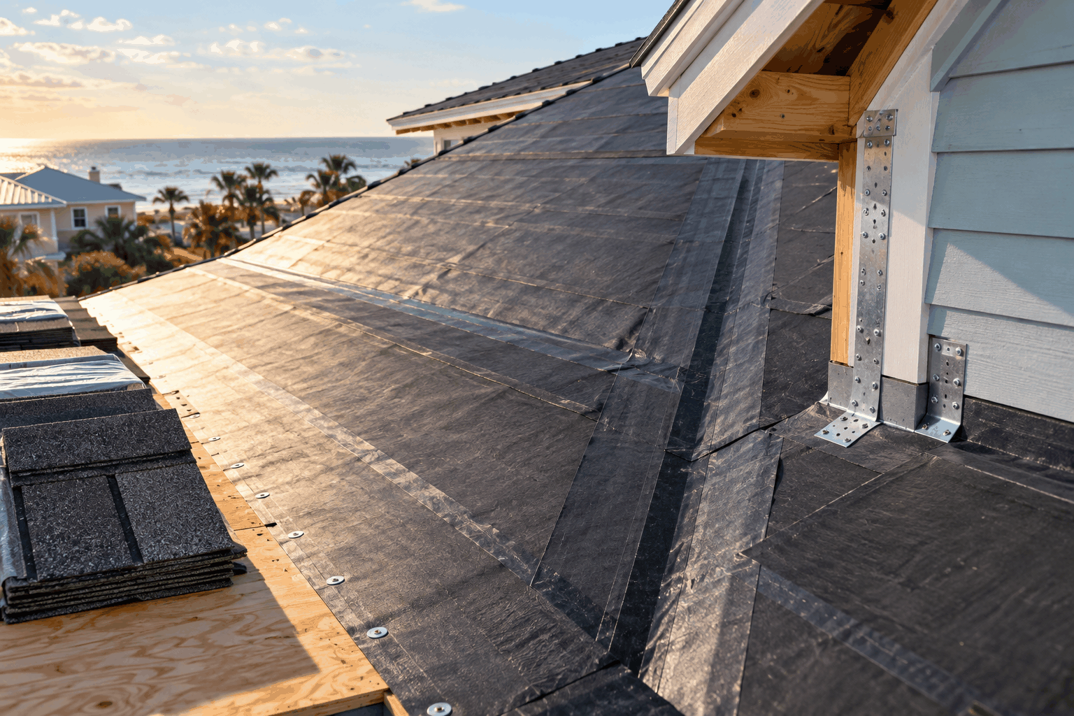 Enhanced Coastal Shield roof assembly for a Florida home across Northwest Florida